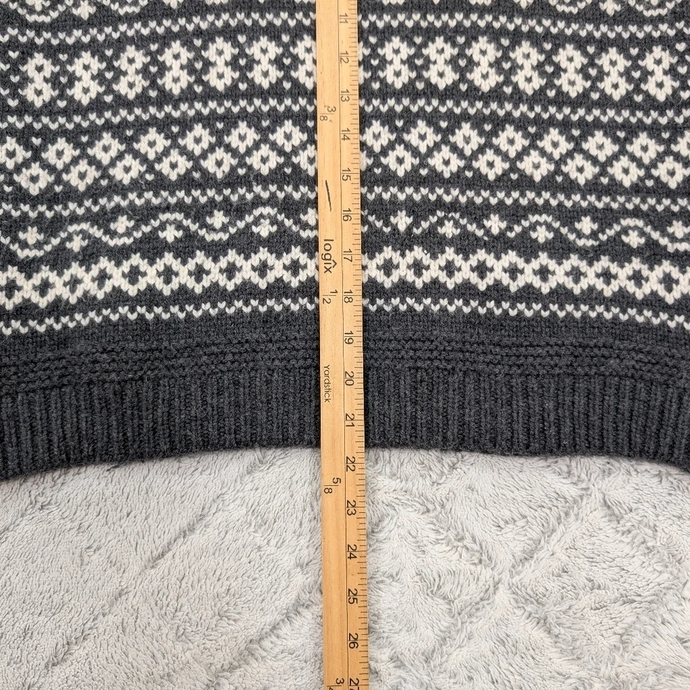 Marine Layer Charcoal and White Patterned Sweater - Picture 6 of 8